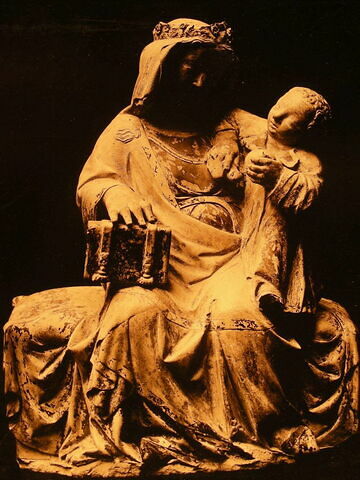 La Vierge assise et l'Enfant, image 1/1