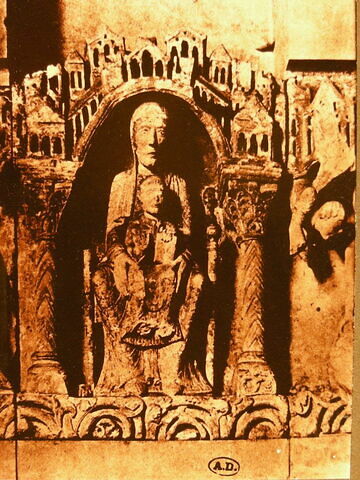 L'Annonciation, la Vierge en Majesté, le Baptême du Christ, image 57/57