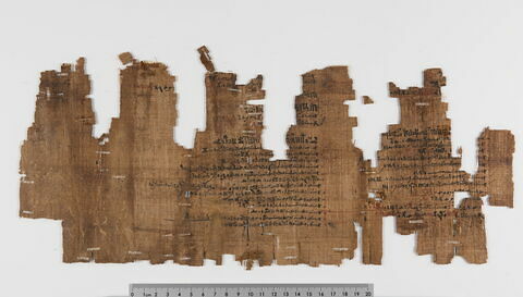papyrus documentaire ; fragments