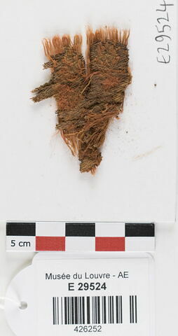 bande décorative d'habillement ; fragment, image 1/2
