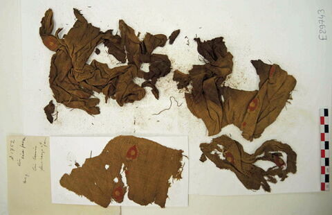 décor de textile ; fragments, image 2/2