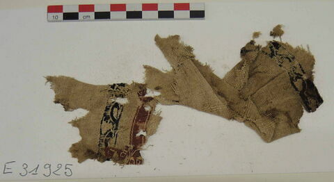 décor de textile ; fragments, image 2/2