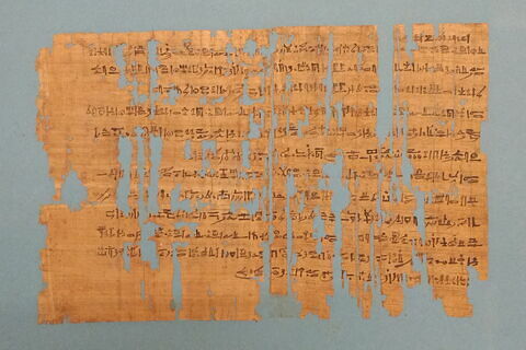 papyrus funéraire  ; papyrus magique
