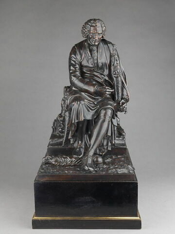 Rousseau assis foulant aux pieds l'idole du préjugé, image 4/8