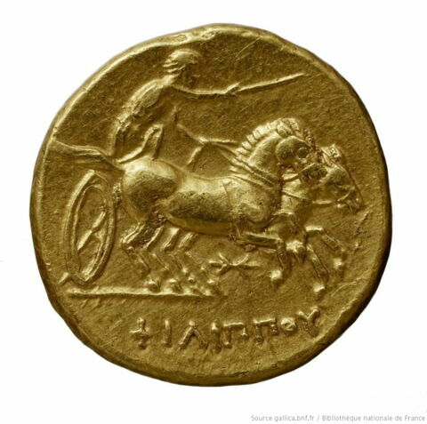 Statère d'or de Philippe III Arrhidée, image 2/2