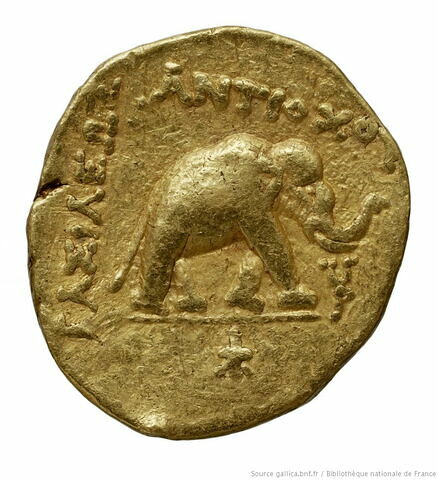 Statère d'or d'Antiochos III, image 2/2