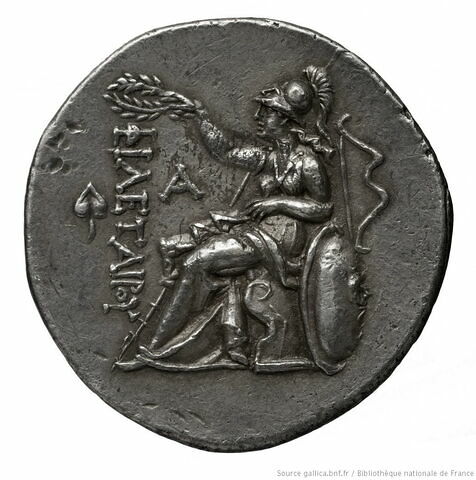 Tétradrachme d'argent d'Eumène Ier représentant Philétaïros, image 2/2