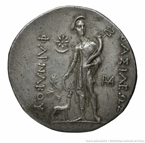 Tétradrachme d'argent de Pharnace Ier, image 2/2
