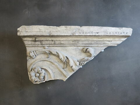 élément décoratif, fragment ; bas-relief