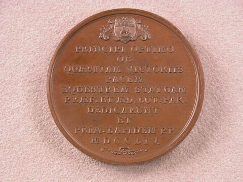 Pose de la première pierre de la statue de Louis XV, image 1/2