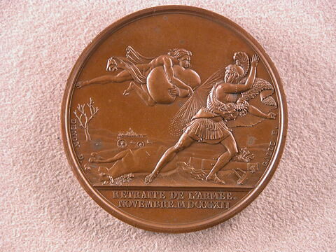 Médaille : Retraite de l'Armée, 1812