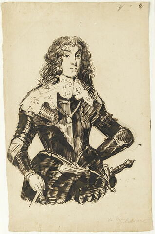 Copie d'après Antoon Van Dyck, portrait de Charles-Louis Ier, électeur palatin, image 1/1