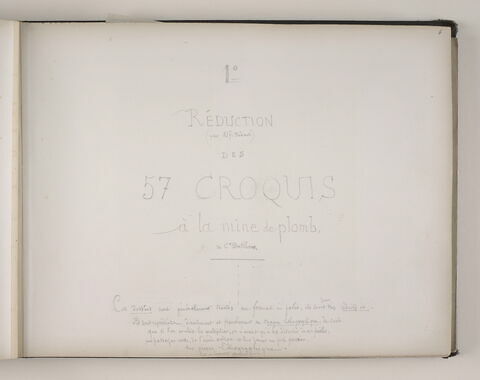 Album du "Voyage en Suisse". 1864, d'après Constant DUTILLEUX - Paysage de montagne à Olten "16 Août 1864"