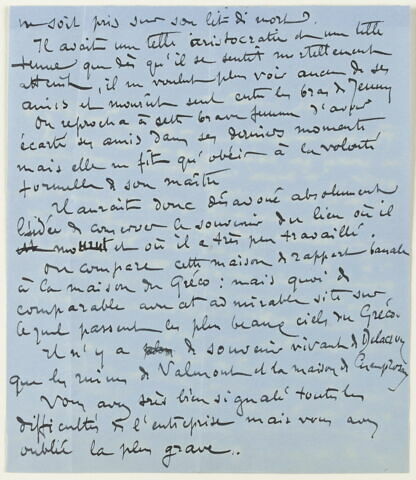 Lettre autographe signée René Piot à André Joubin, image 5/6
