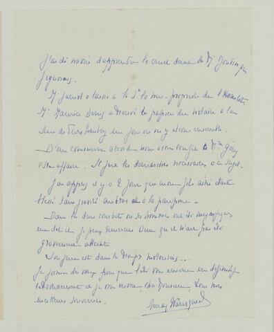 LAS Comtesse de Waresquiel à Charles Fegdal, 25 mars 1940, image 2/2