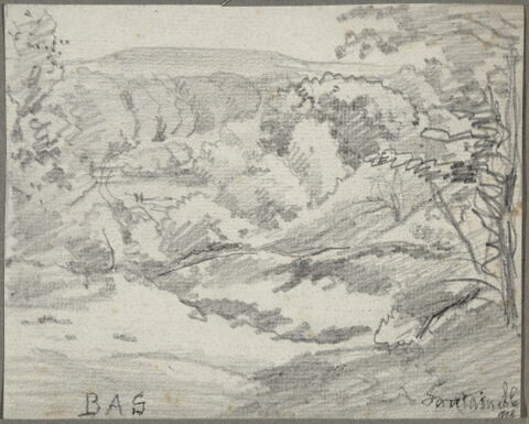 Paysage à Fontainebleau, image 1/1
