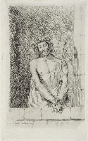 Le Christ au roseau (1er état), image 1/1