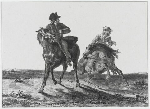 Steenie ou Redgauntlet poursuivi par un lutin (3e état, reprise en 1841), image 1/1