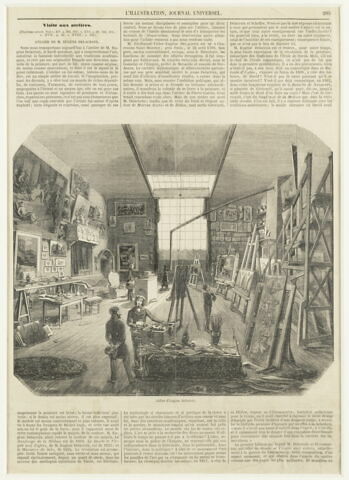 L'Atelier de Delacroix, rue Notre-Dame de Lorette, image 1/1