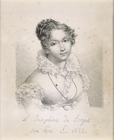 Portrait de Joséphine de Forget
