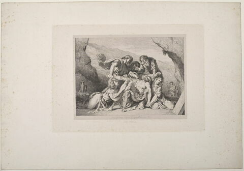 Pietà, d'après Delacroix, image 1/1