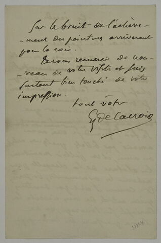 Lettre à Théophile Gautier, Ce 4 août 1861, image 4/4