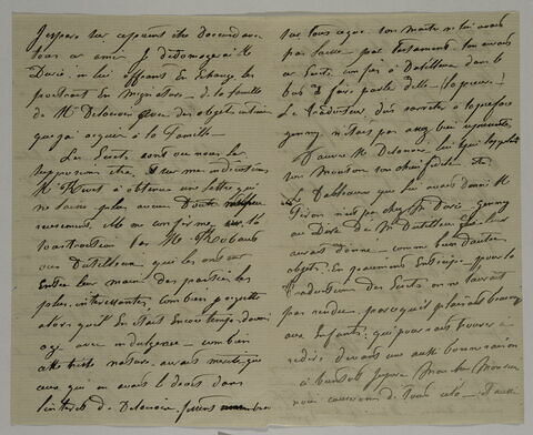 Lettre autographe signée de Pierre ANDRIEU adressée à Adrien de COURVAL, datée 10 janvier 1870