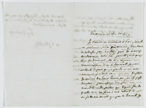 Lettre autographe signée Eugène Delacroix destinée à Pierre-Antoine Berryer, 3 septembre 1845, image 6/6