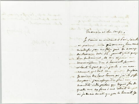 Lettre autographe signée Eugène Delacroix destinée à Pierre-Antoine Berryer, 3 septembre 1845, image 2/6