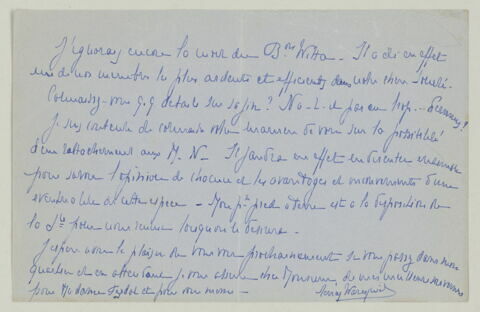 LAS Comtesse de Waresquiel à Charles Fegdal, 26 janvier 1943, image 2/2