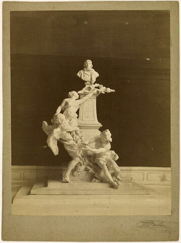 Maquette du monument en l'honneur de Delacroix
