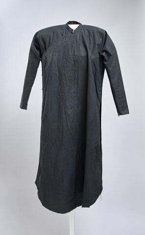 Robe en coton noir, image 1/3