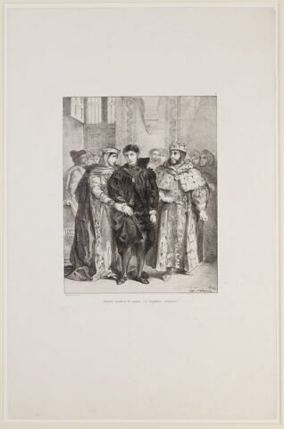 Acte 1, Scène 2 : La reine s'efforce de consoler Hamlet, image 1/1