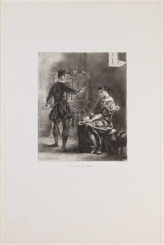 Acte 3, Scène 1 : Reproche d'Hamlet à Ophélie, image 1/1