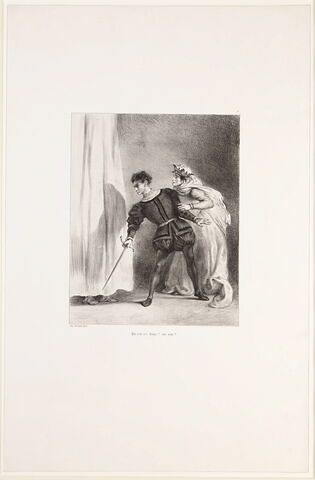 Acte 3, Scène 4 : Le meurtre de Polonius, image 1/1