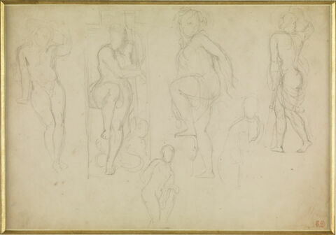 Etude pour la tête de Dante, image 4/4
