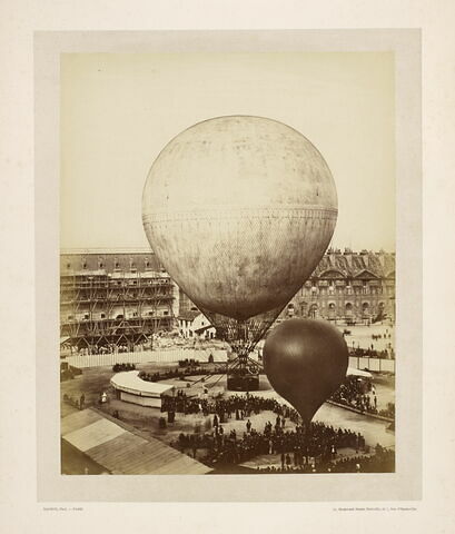 Grand Ballon Captif à Vapeur de Mr. Henry Giffard, image 1/2