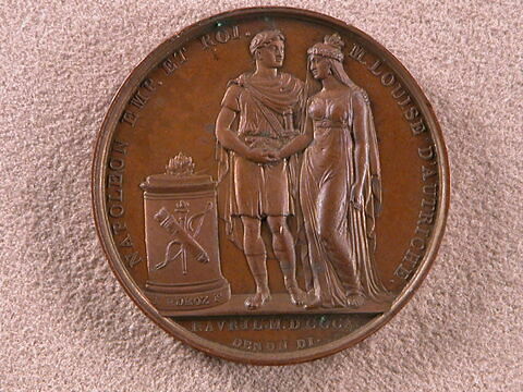 Napoléon et Marie-Louise d’Autriche, mariage le 1er avril 1810