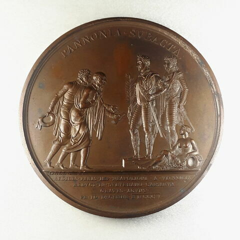 Napoléon et Murat reçoivent les maires de Paris / Défaite de l’Autriche à Schönbrunn, 1805