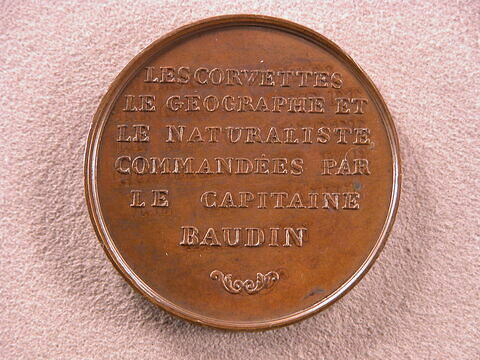 Expédition de découvertes an 9 (1800) / Baudin commande les corvettes le Géographe et le Naturaliste, image 2/2