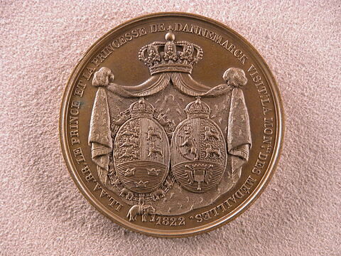 Visite du prince et de la princesse du Danemark à la Monnaie des Médailles, 1822, image 2/2