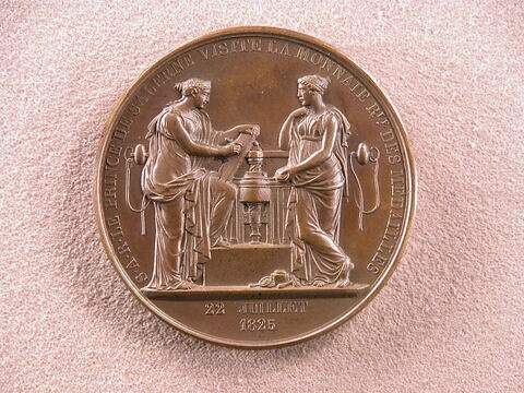 Visite du prince de Salerne à la Monnaie des Médailles, 22 juillet 1825, image 2/2