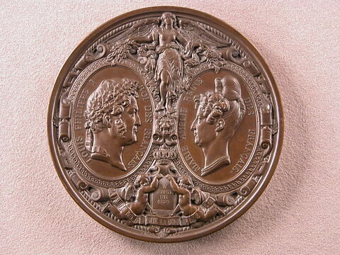 Visite de Ferdinand II roi des Deux-Siciles et du prince de Salerne à la Monnaie des médailles, 12 août 1836