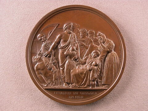 Médaille d’honneur des épidémies – Invasion du choléra en 1832, image 1/2