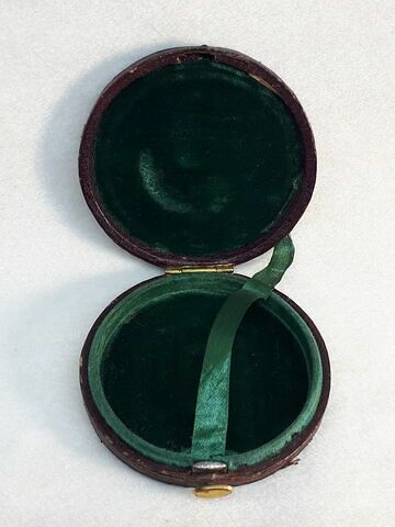Prix de l’Académie baléare des beaux-arts, 1864, médaille dans un écrin rond, image 4/5