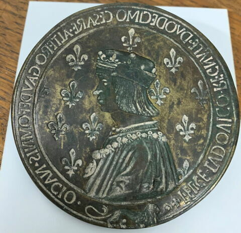 Matrice de sceau : sceau de Louis XII, image 1/2