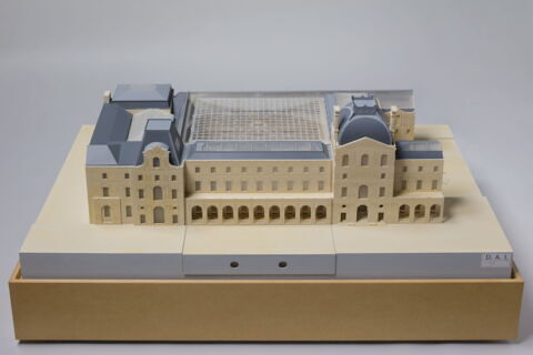 Projet architectural pour les nouvelles salles du département des Arts de l'Islam dans la cour Visconti (non retenu), image 3/5
