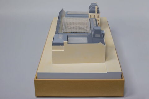 Projet architectural pour les nouvelles salles du département des Arts de l'Islam dans la cour Visconti (non retenu), image 5/5