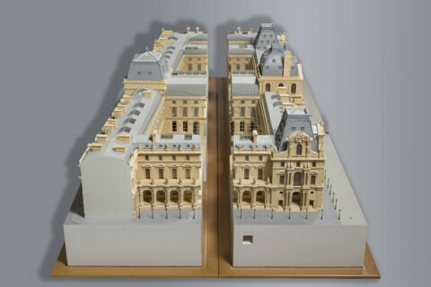 Maquette d'étude et de présentation de l'aile Richelieu, image 5/14