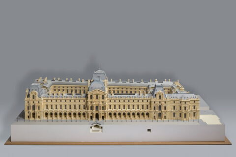 Maquette d'étude et de présentation de l'aile Richelieu, image 8/14
